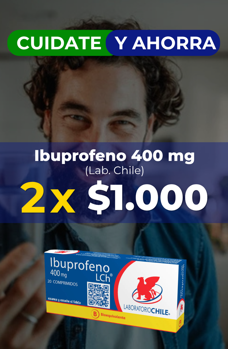 Actron 400 MG X 10 CAP (ibuprofeno) Bayer