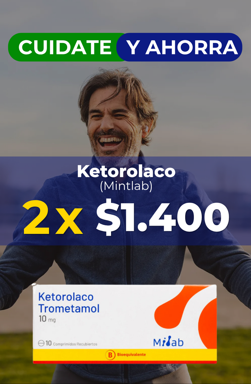 Dolostat 100 MG Ketoprofeno X 20 COMP REC Eurofarma